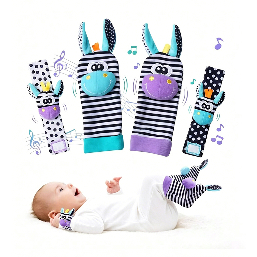 Baby Rattle Toy Set - Baby Rattles Toys Infant Toys with