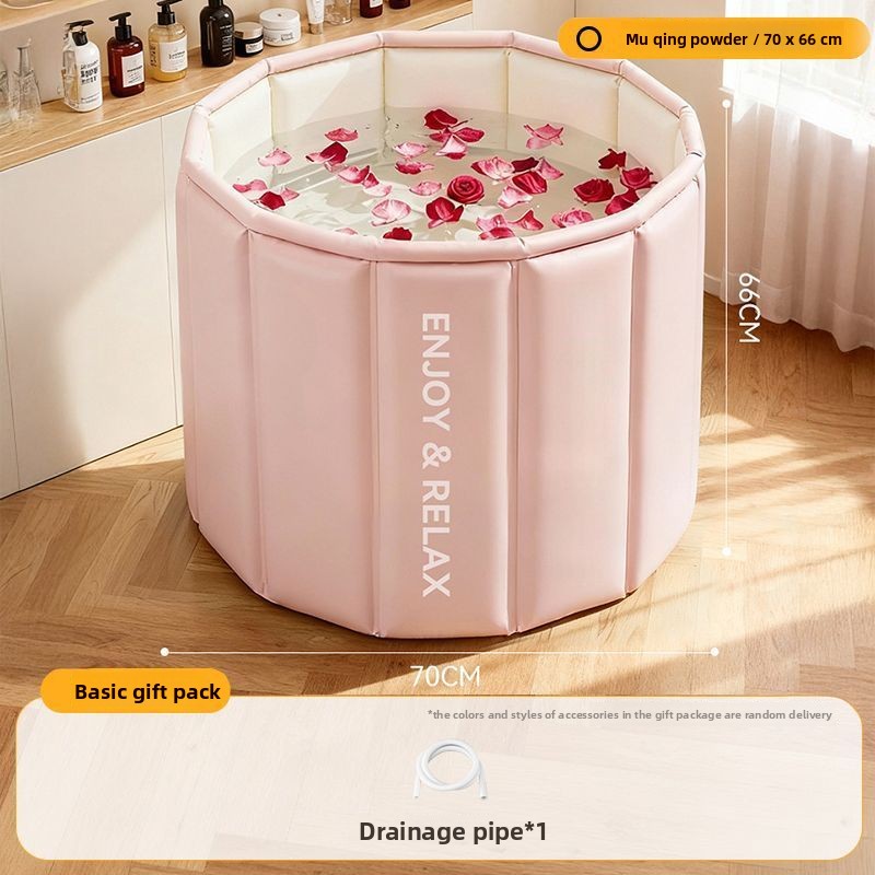 Baby Bath Tub Foldable - Foldable Bath Tub Thickened No Assembly