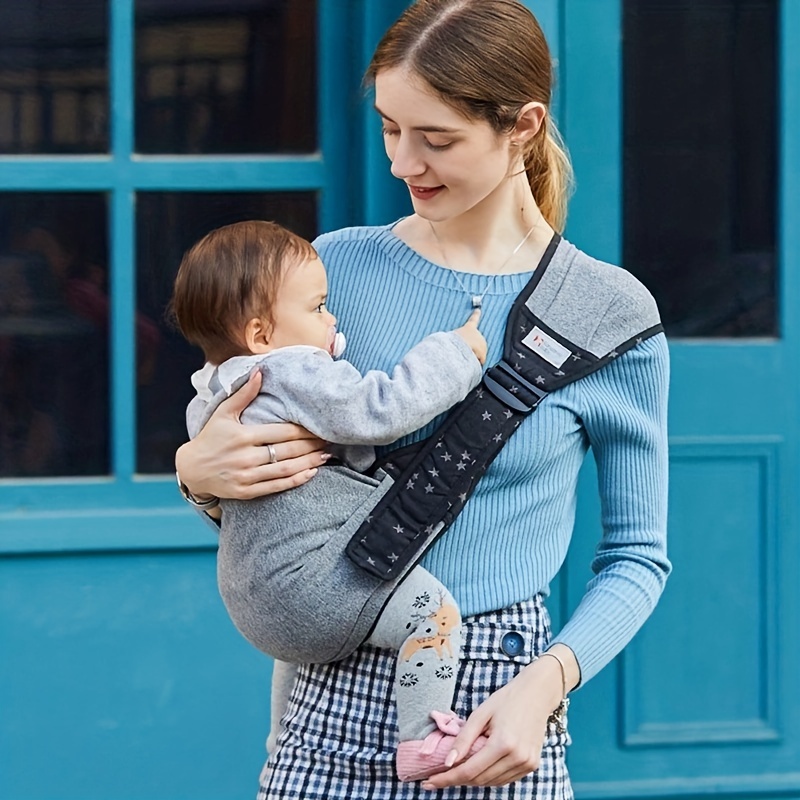 Ergonomic Baby Carrier - Portable Baby Carrier Backpack One-shoulder Strap