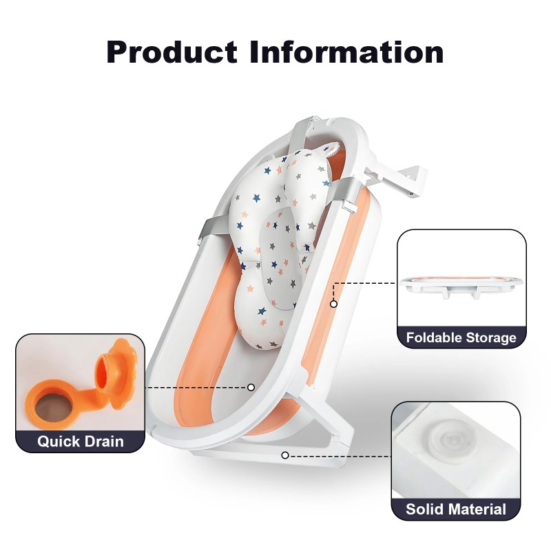 Foldable baby bathtub, lightwe - огляд і ціна Baby Bath Tub Foldable