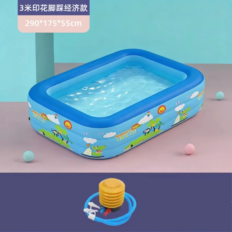 Large Inflatable Swimming Pool - огляд і ціна Baby Bath Tub Foldable