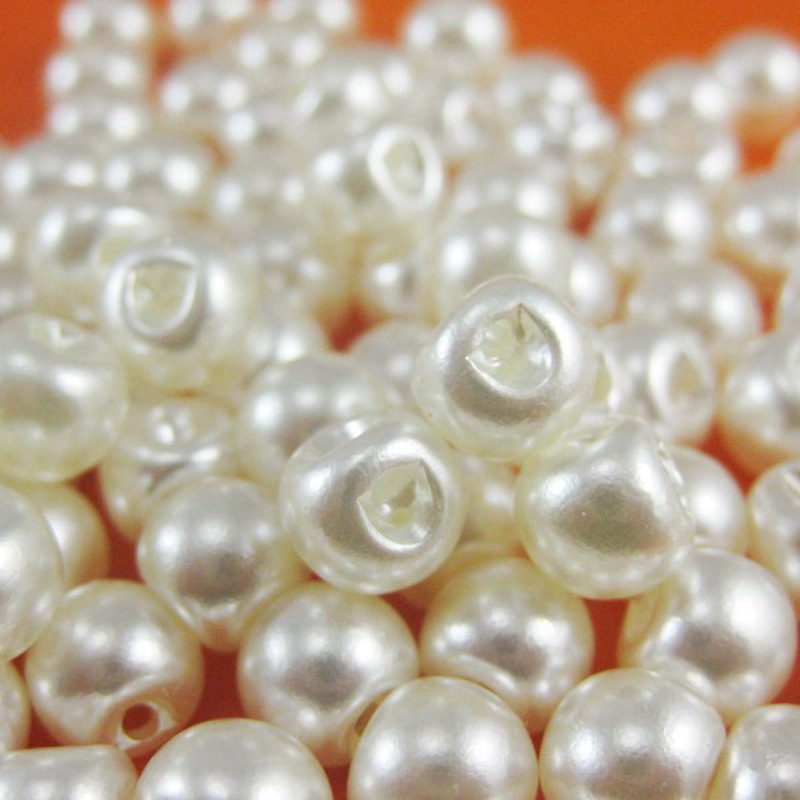 50pcs Pearl Button 12mm Round  - огляд і ціна Baby Products Eco Friendly
