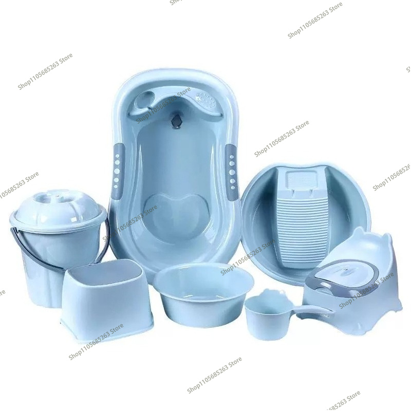 Baby Bathtub Set Upgraded Plas - огляд і ціна Baby Products For Bathing