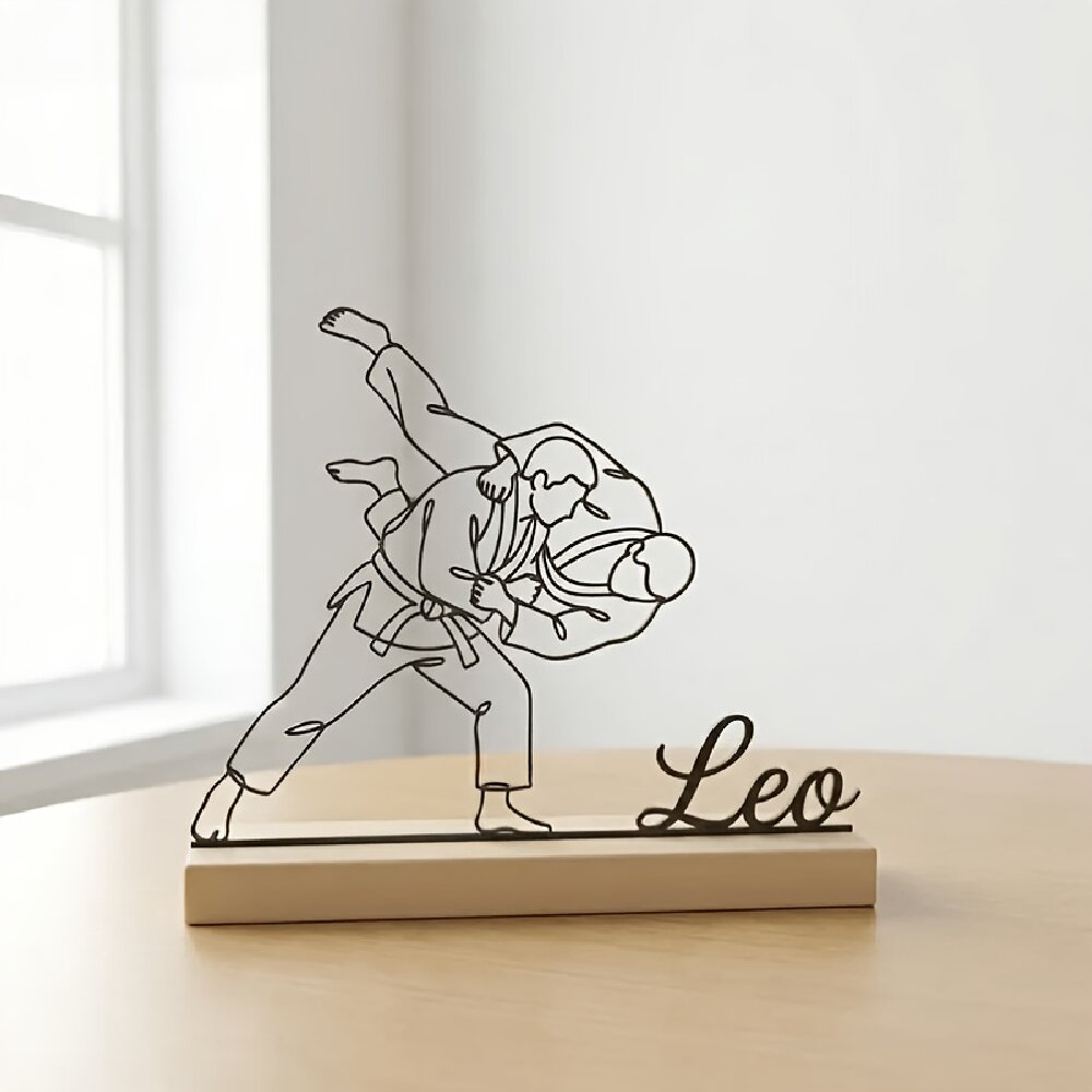 Custom Engraved Judo Martial A - огляд і ціна Baby Products Decoration