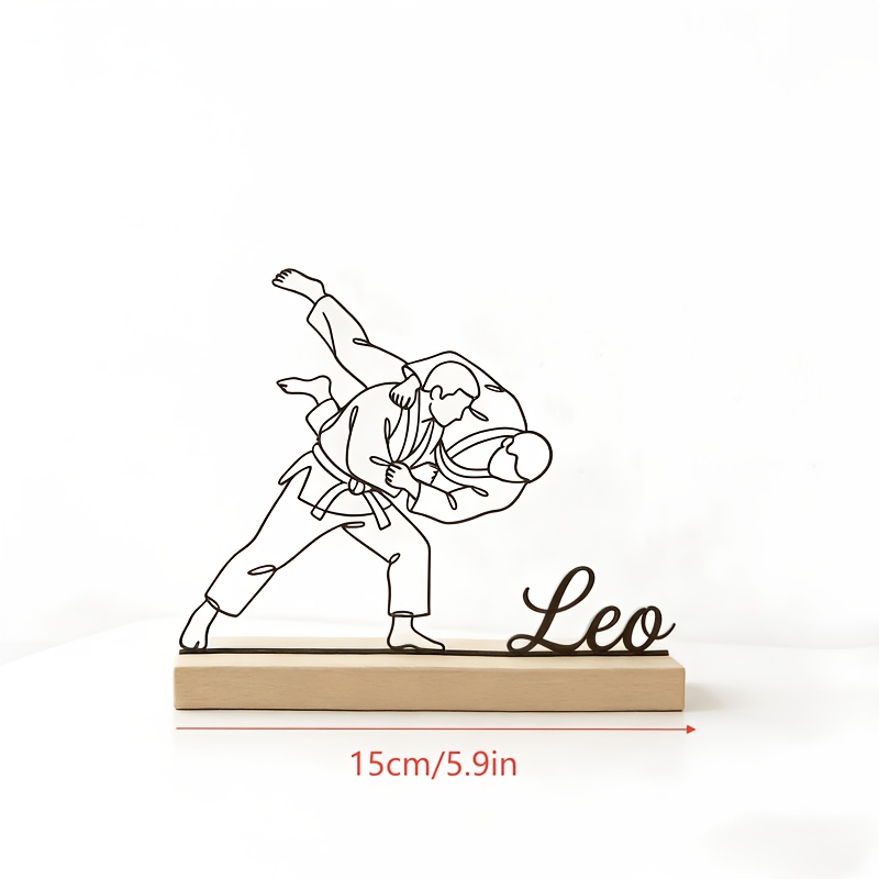 Custom Engraved Judo Martial A - огляд і ціна Baby Products Decoration