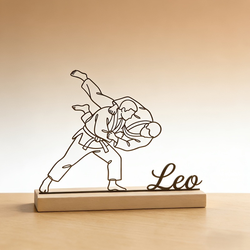 Custom Engraved Judo Martial A - огляд і ціна Baby Products Decoration