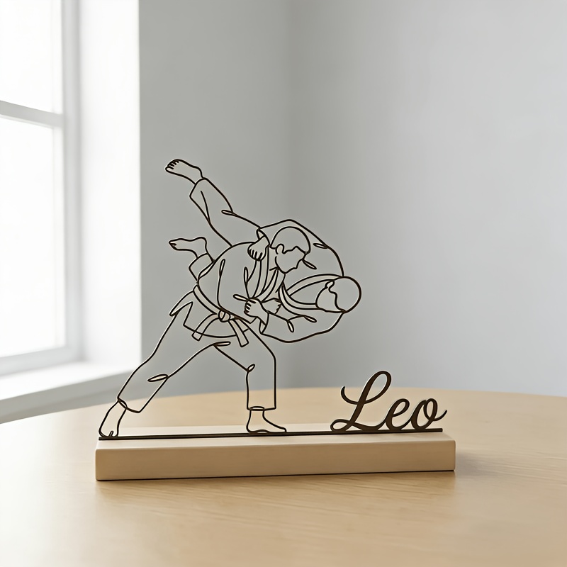 Custom Engraved Judo Martial A - огляд і ціна Baby Products Decoration
