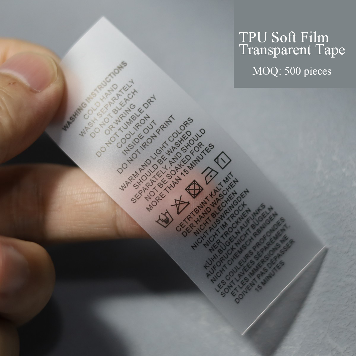 TPU Soft Adhesive Label Tape B - огляд і ціна Baby Products Eco Friendly