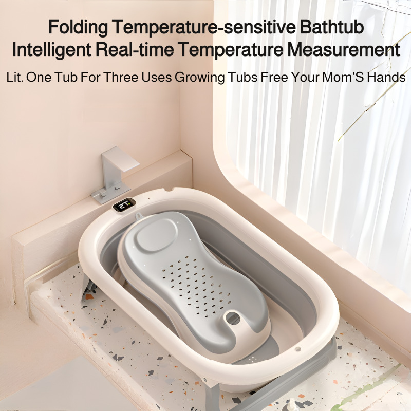 Foldable Baby Bathtub, Safe an - огляд і ціна Baby Bath Tub Foldable