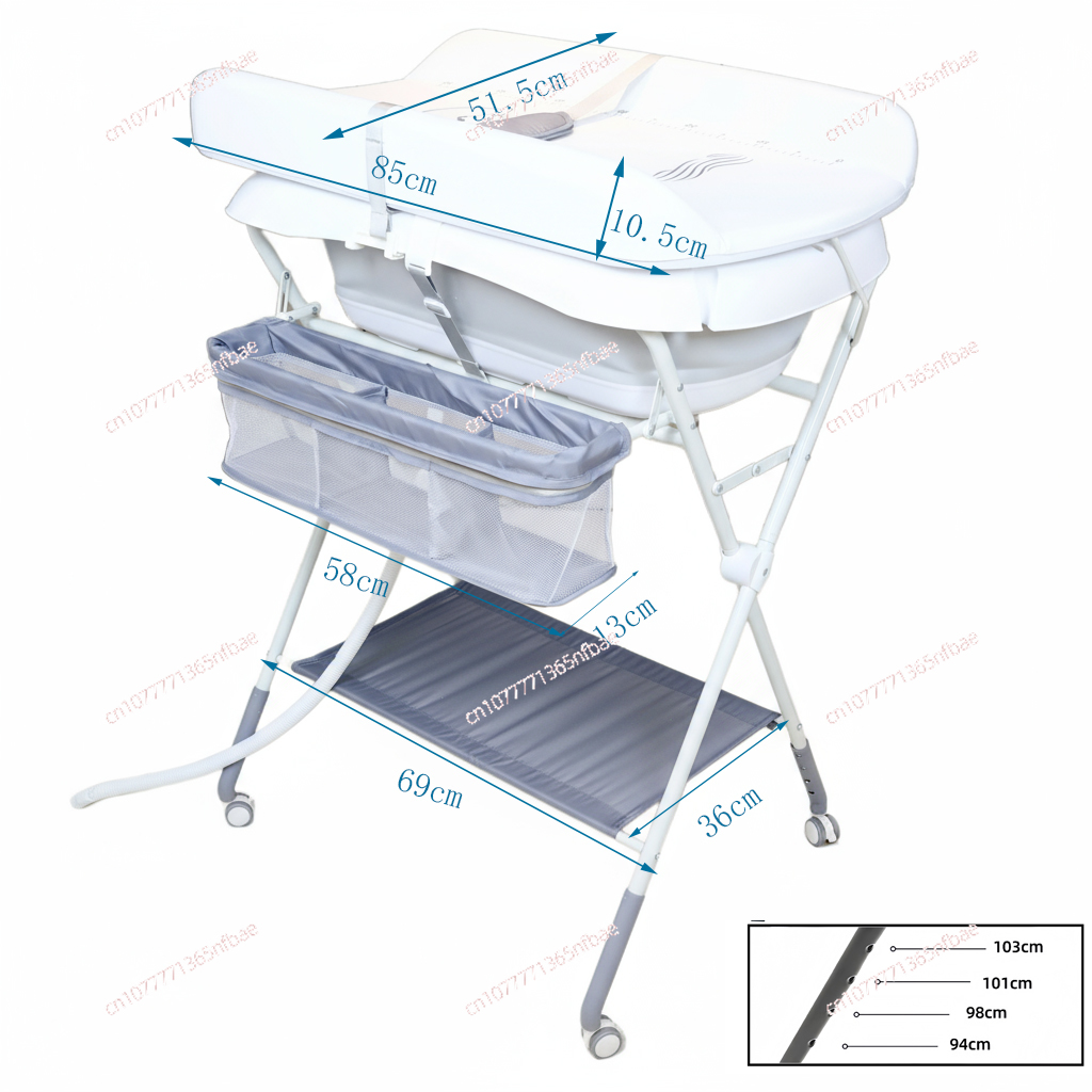 Baby Bath Tub & Changing Table - огляд і ціна Baby Bath Tub Foldable