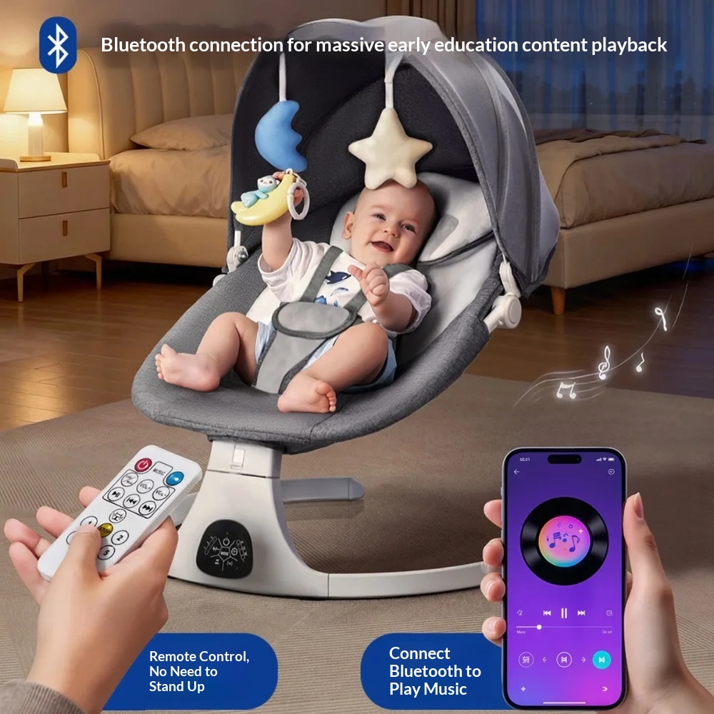 Electric Baby Rocking Chair wi - огляд і ціна Baby Swing Bouncer