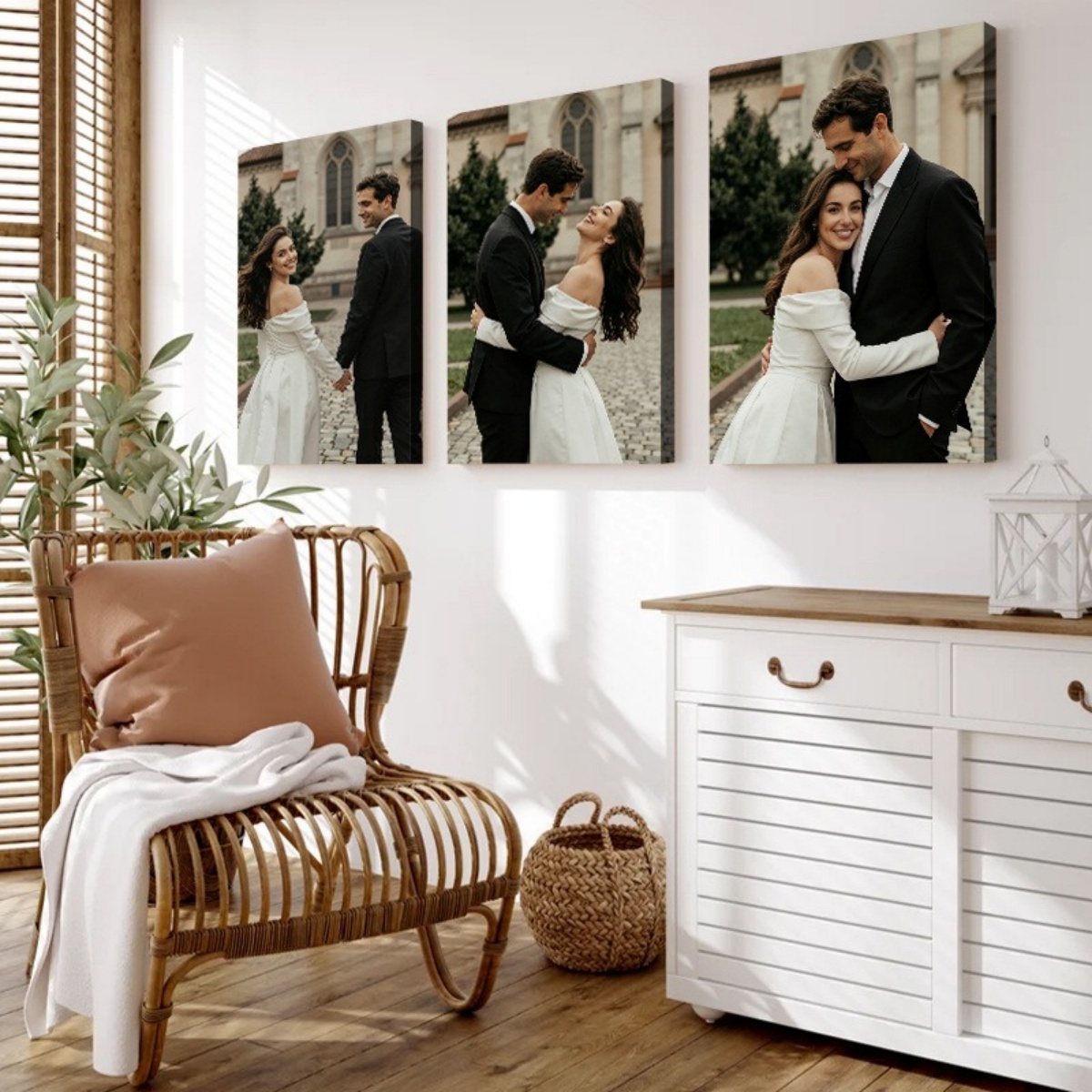 Set of 3 Custom Photo Canvas P - огляд і ціна Baby Products Decoration