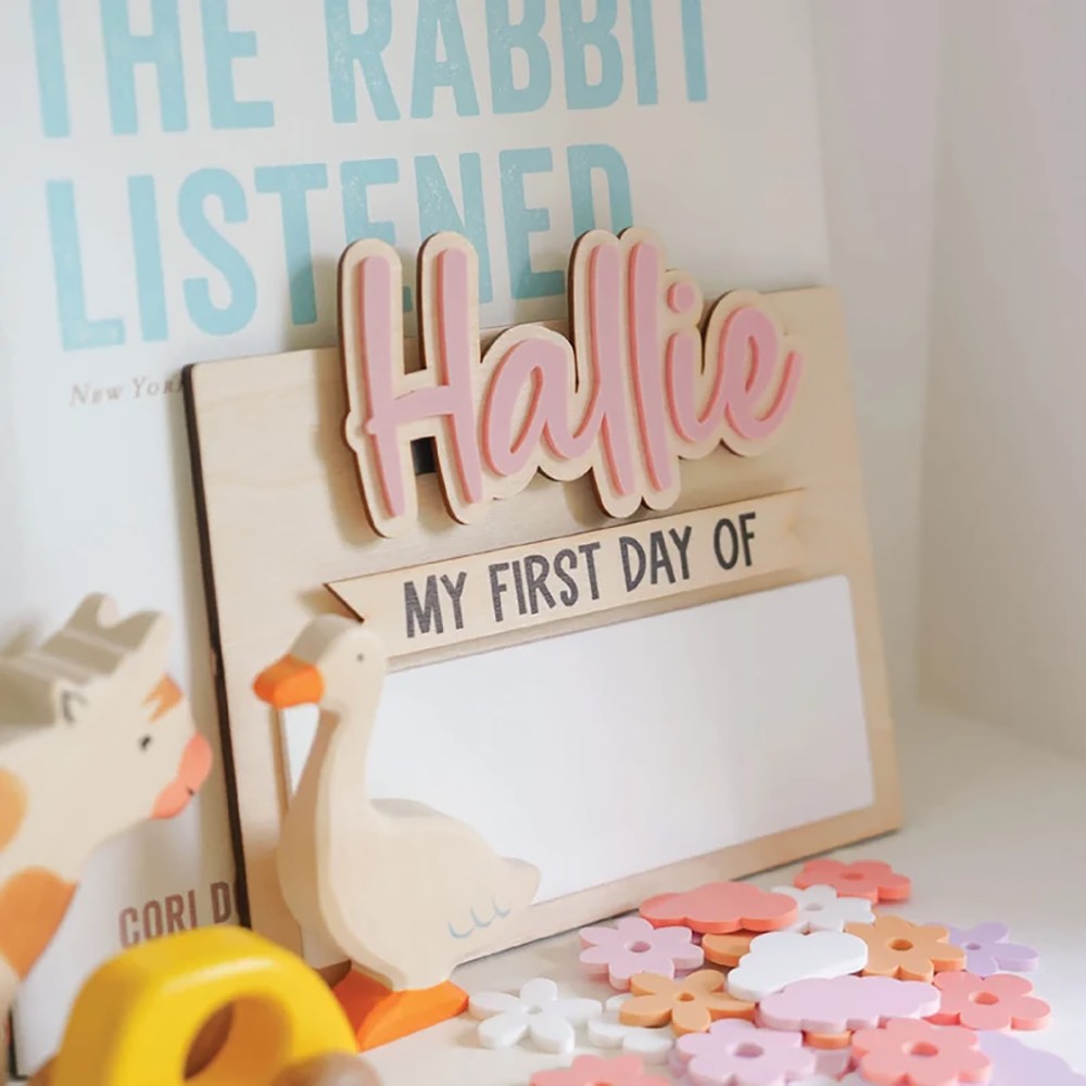 1Pc Custom First and Last Day  - огляд і ціна Baby Products Decoration