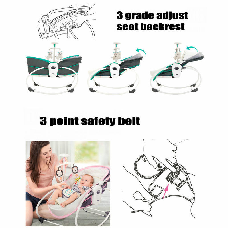 5 In 1 Baby Rocker Infant Swin - огляд і ціна Baby Swing Bouncer