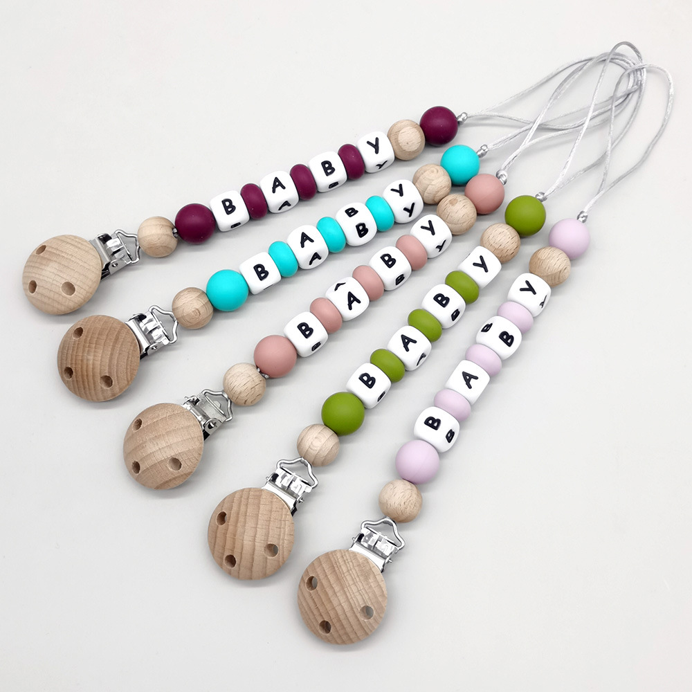 Custom Name Pacifier Clips Cha - огляд і ціна Baby Products Name