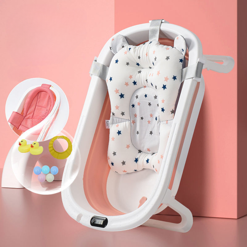 Portable Baby Bathtub Pads Aju - огляд і ціна Baby Bath Tub Foldable