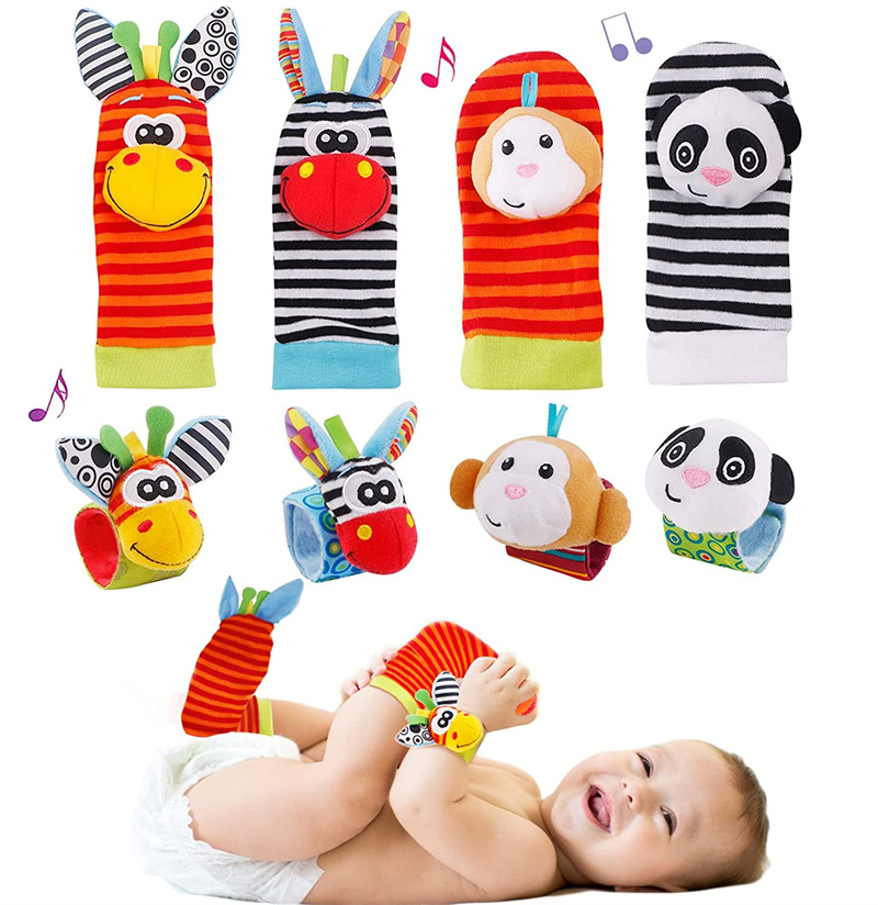 Baby Socks Rattle Toys for Bab - огляд і ціна Baby Rattle Toy Set
