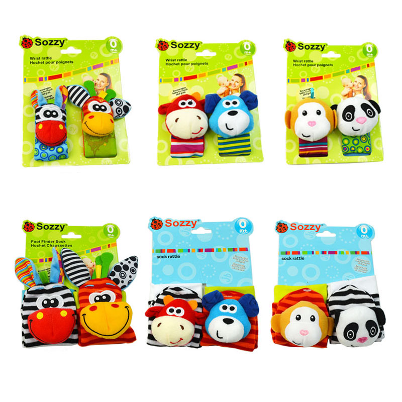 Baby Socks Rattle Toys for Bab - огляд і ціна Baby Rattle Toy Set