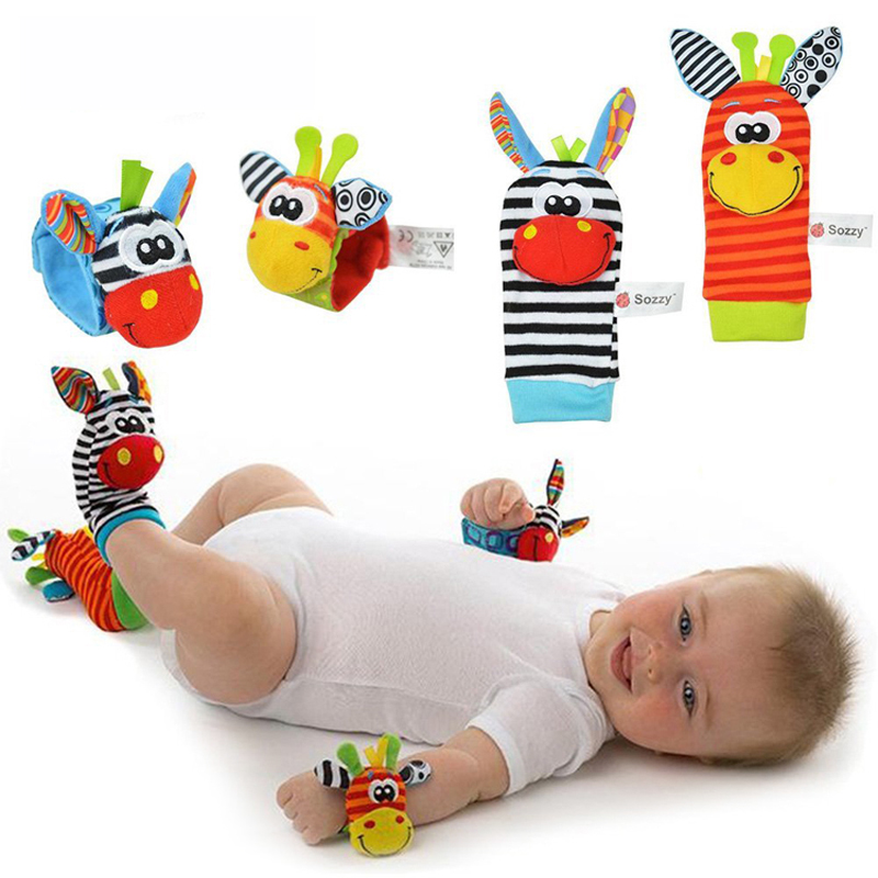 Baby Socks Rattle Toys for Bab - огляд і ціна Baby Rattle Toy Set