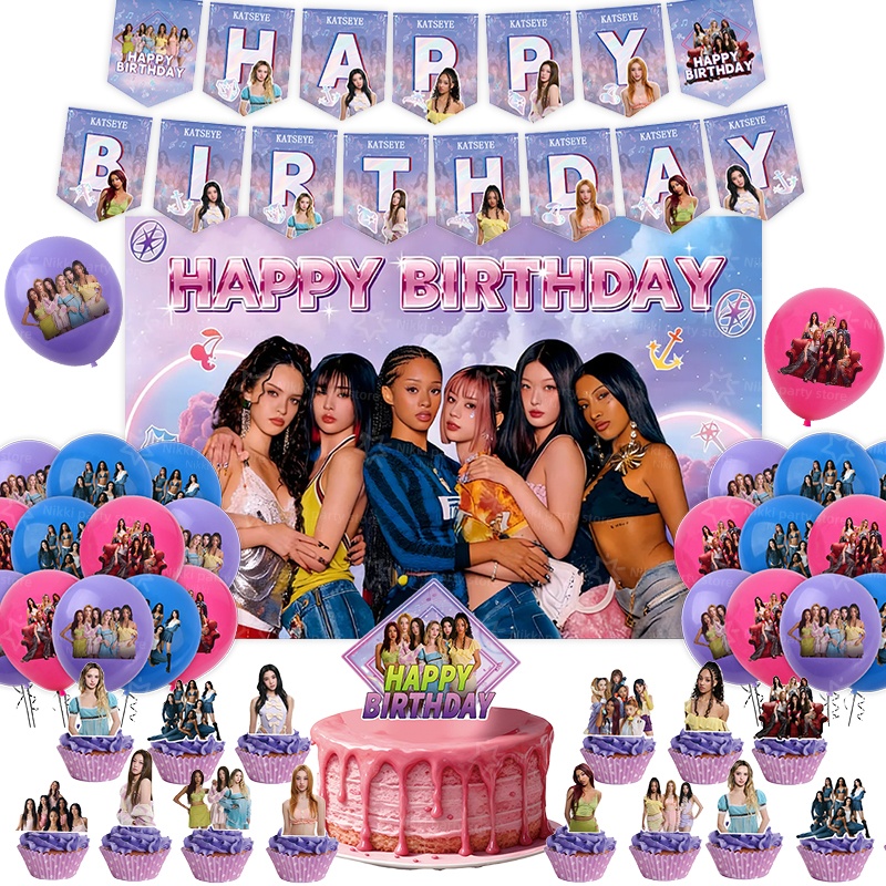 New Katseye Birthday Decoratio - огляд і ціна Baby Products Best