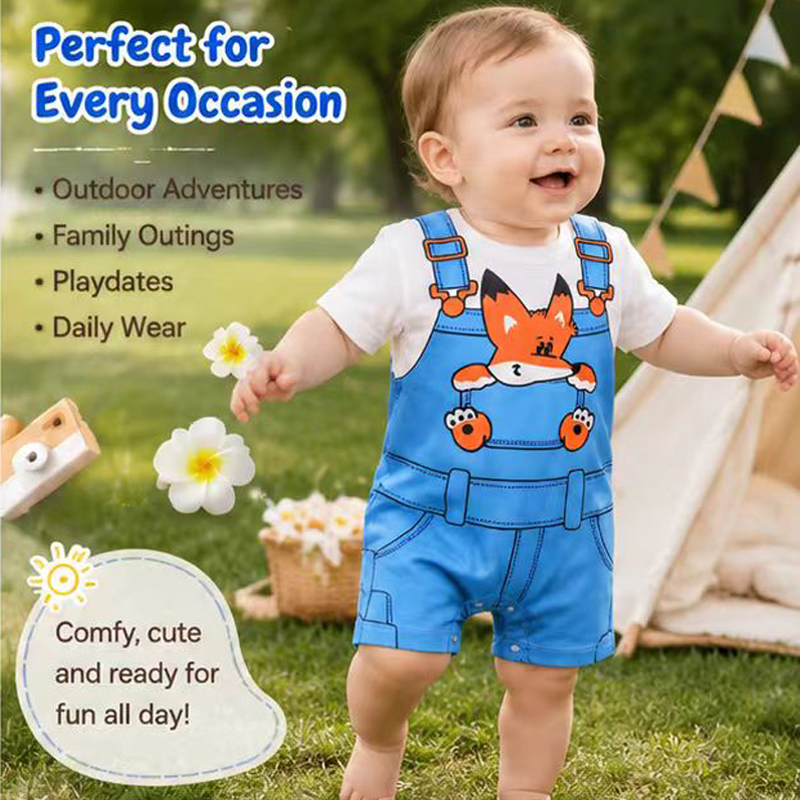 Newborn Baby Cute Cartoon Fox  - огляд і ціна Baby Products On Sale