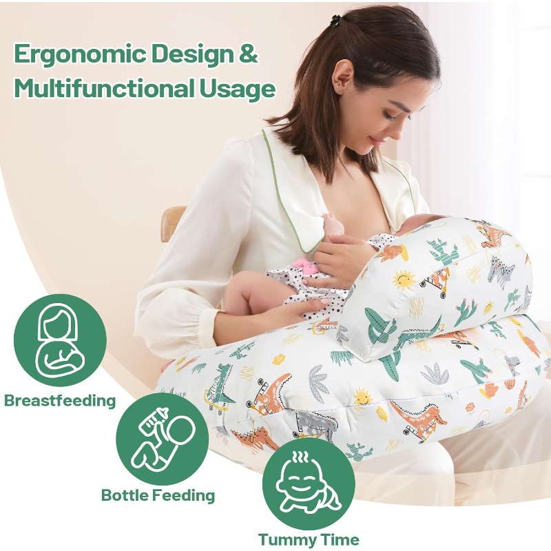 Nursing Pillow with Animal Pri - огляд і ціна Nursing Pillow Breastfeeding