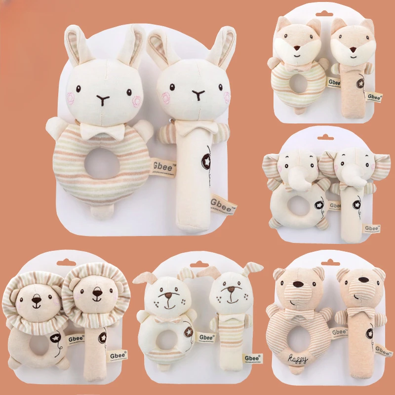 Baby Rattles Soft Cartoon Cute - огляд і ціна Baby Rattle Toy Set