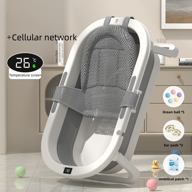 Baby Bath Tub Warm Bath Tub Ba - огляд і ціна Baby Bath Tub Foldable