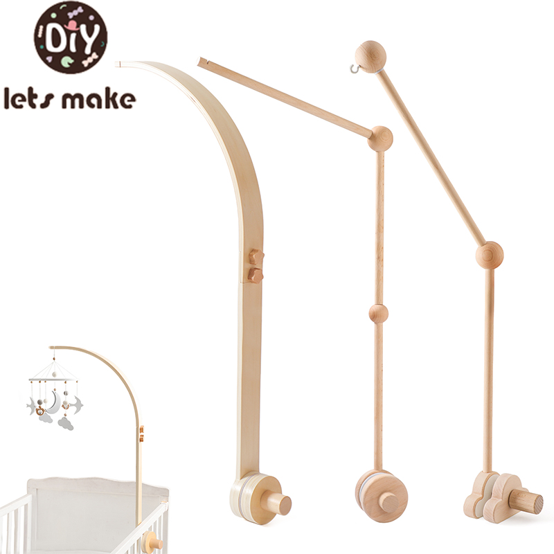 Baby Wooden Bed Bell Bracket M - огляд і ціна Baby Rattle Toy Set