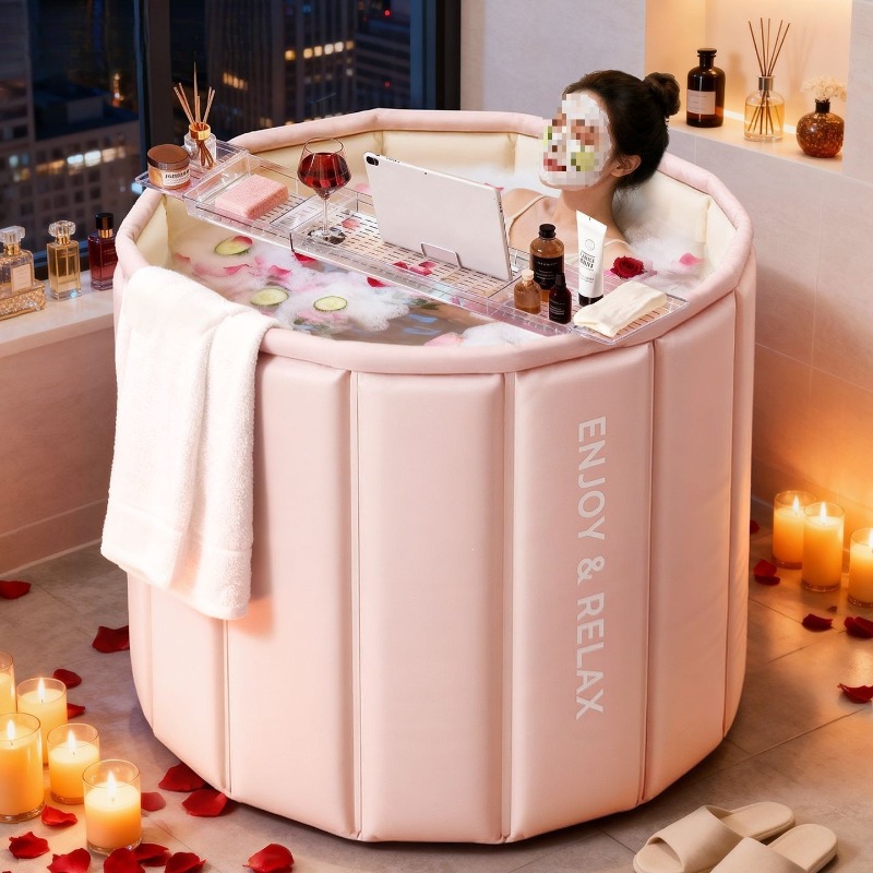 Foldable Bath Tub Thickened No - огляд і ціна Baby Bath Tub Foldable