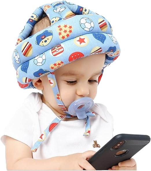 Baby Walker Anti-Fall Hat, Adj - огляд і ціна Infant Head Protector