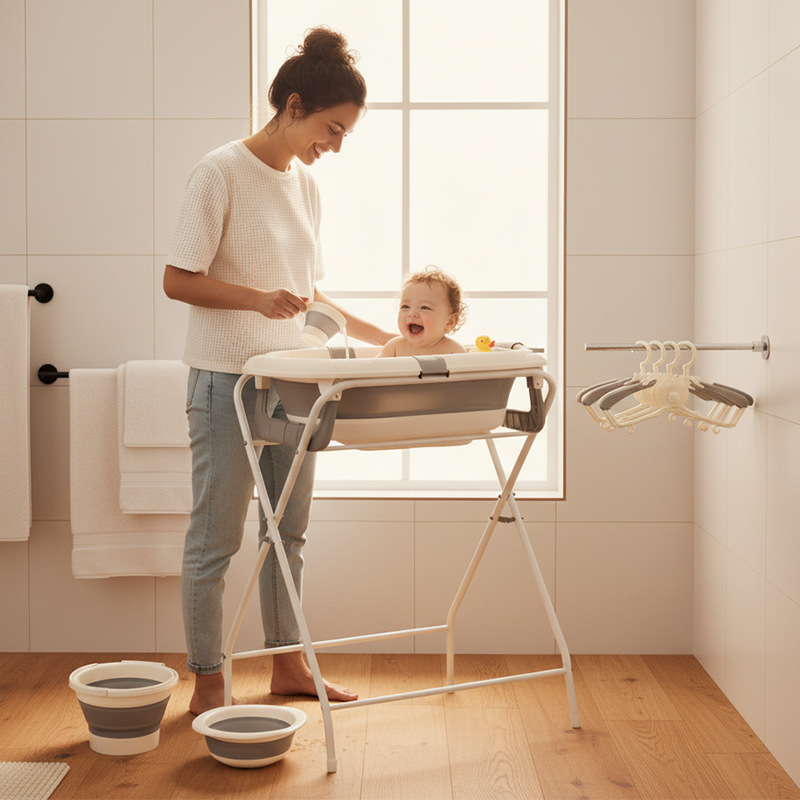 All-in-One Foldable Baby Bath  - огляд і ціна Baby Bath Tub Foldable