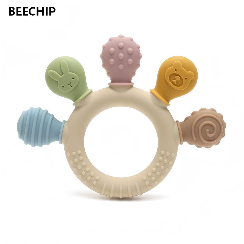New hand multicolor Silicone B - огляд і ціна Baby Products Best