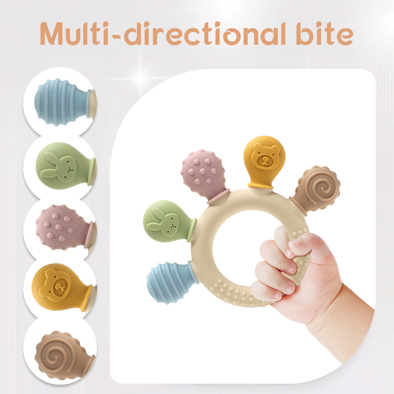 New hand multicolor Silicone B - огляд і ціна Baby Products Best