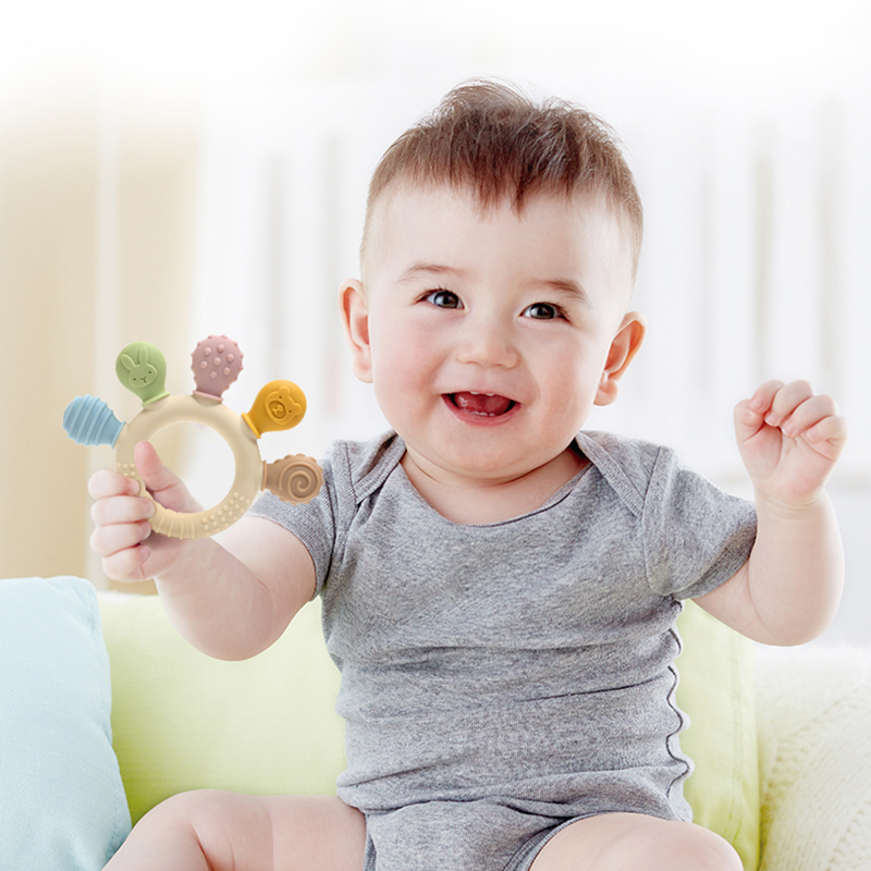 New hand multicolor Silicone B - огляд і ціна Baby Products Best