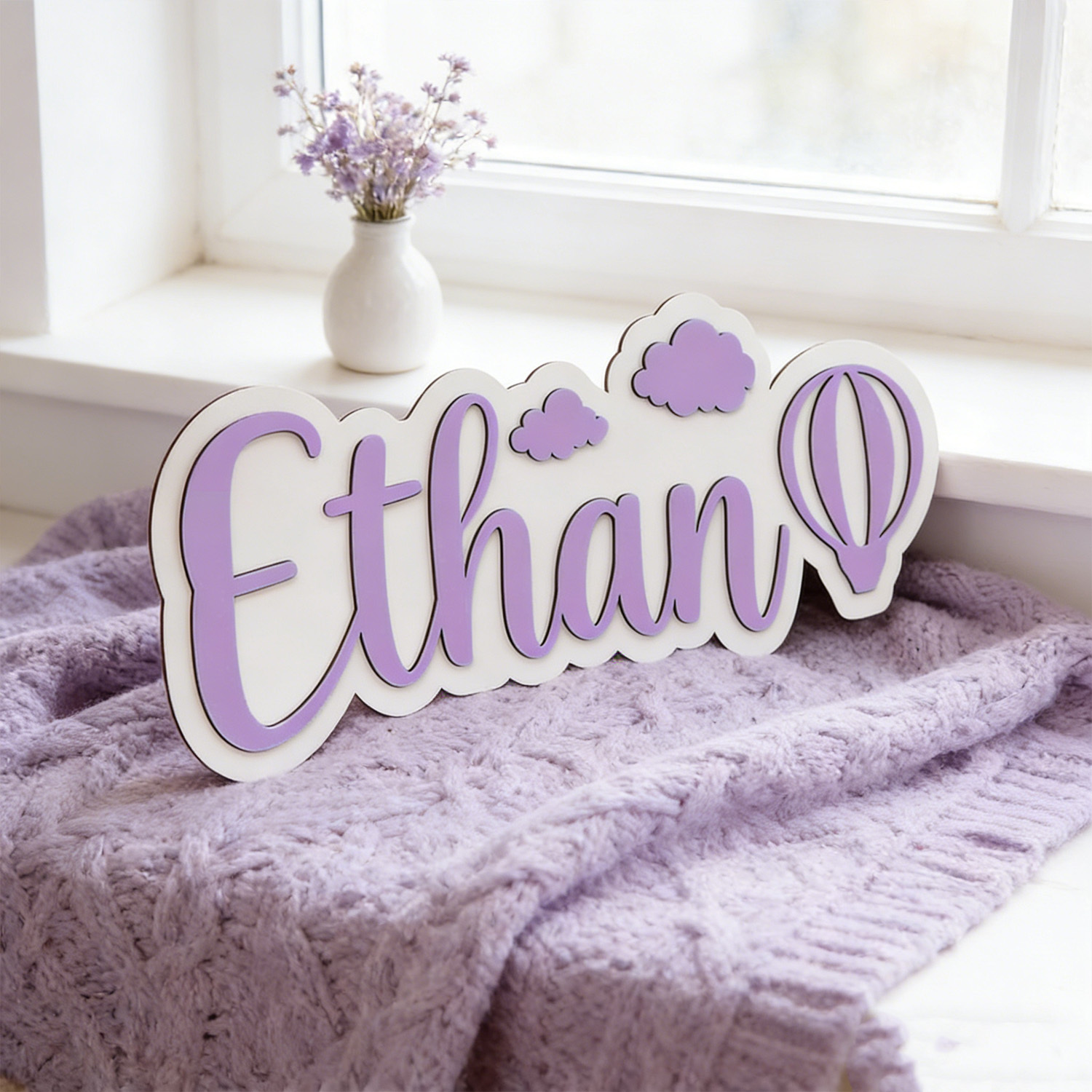 Personalized Hot Air Balloon & - огляд і ціна Baby Products Decoration
