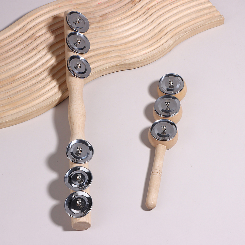 XM 1pOrff Wooden Hand 3/6 Bell - огляд і ціна Baby Rattle Toy Set