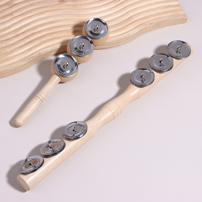 XM 1pOrff Wooden Hand 3/6 Bell - огляд і ціна Baby Rattle Toy Set