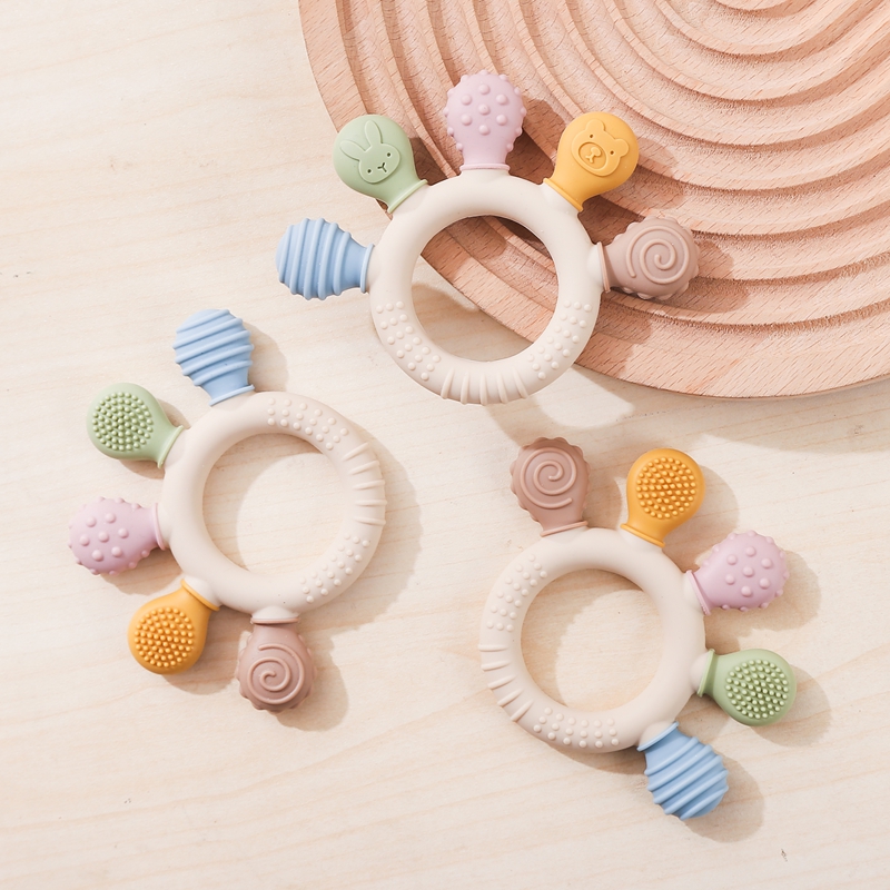 1pc Silicone Teether Baby 0 12 - огляд і ціна Baby Products Name