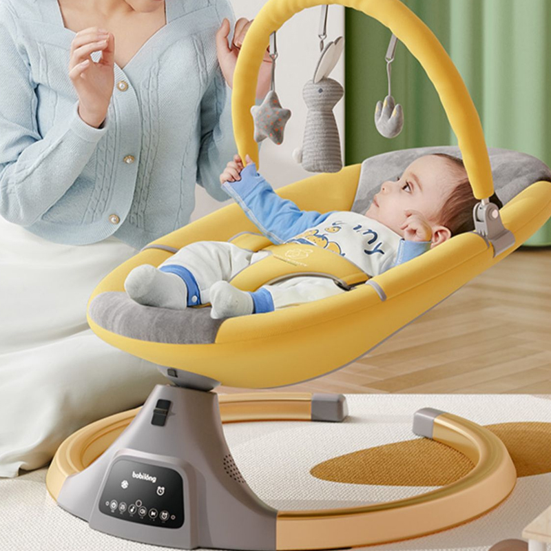 Newborn Baby Electric Rocking  - огляд і ціна Baby Swing Bouncer