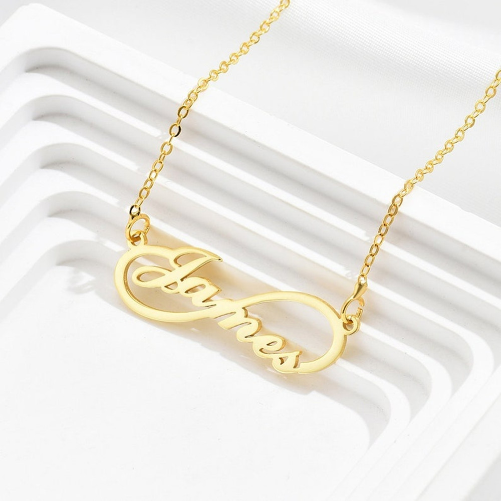Custom Infinity Name Necklace  - огляд і ціна Baby Products Name