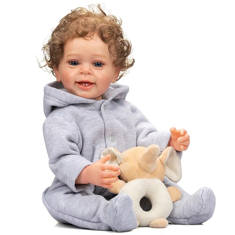 55CM Full Body Soft Silicone R - огляд і ціна Baby Products For Bathing