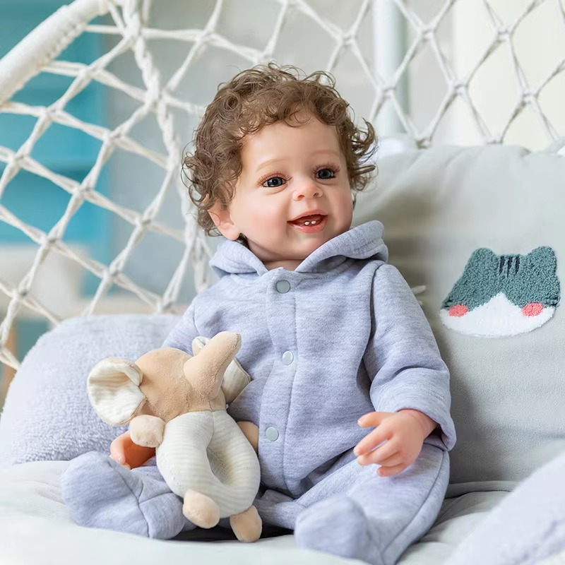 55CM Full Body Soft Silicone R - огляд і ціна Baby Products For Bathing